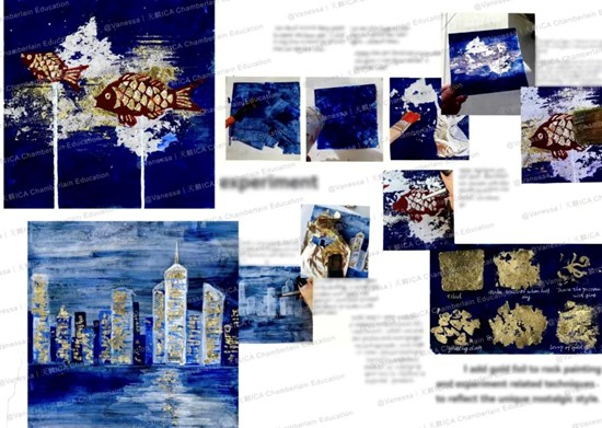 凭借对插画的热爱及导师的专业指导，揽下伦艺三大学院本科Offer！丨天麟ICA预科生Vanessa专访