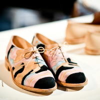 Shoes made by an London College of Fashion student